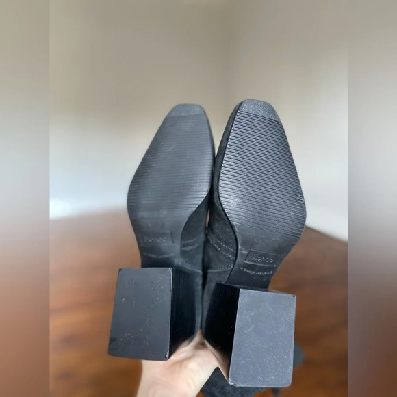 Blondo Knee Boots Waterproof Cow Suede Quiet Luxury Streetwear Date Night Y2K - Picture 6 of 12